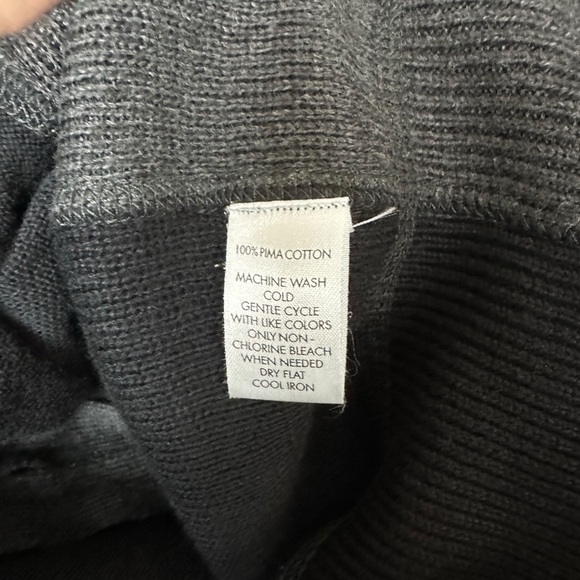 Calvin Klein Men's Black and Gray Sweater medium - Picture 4 of 4